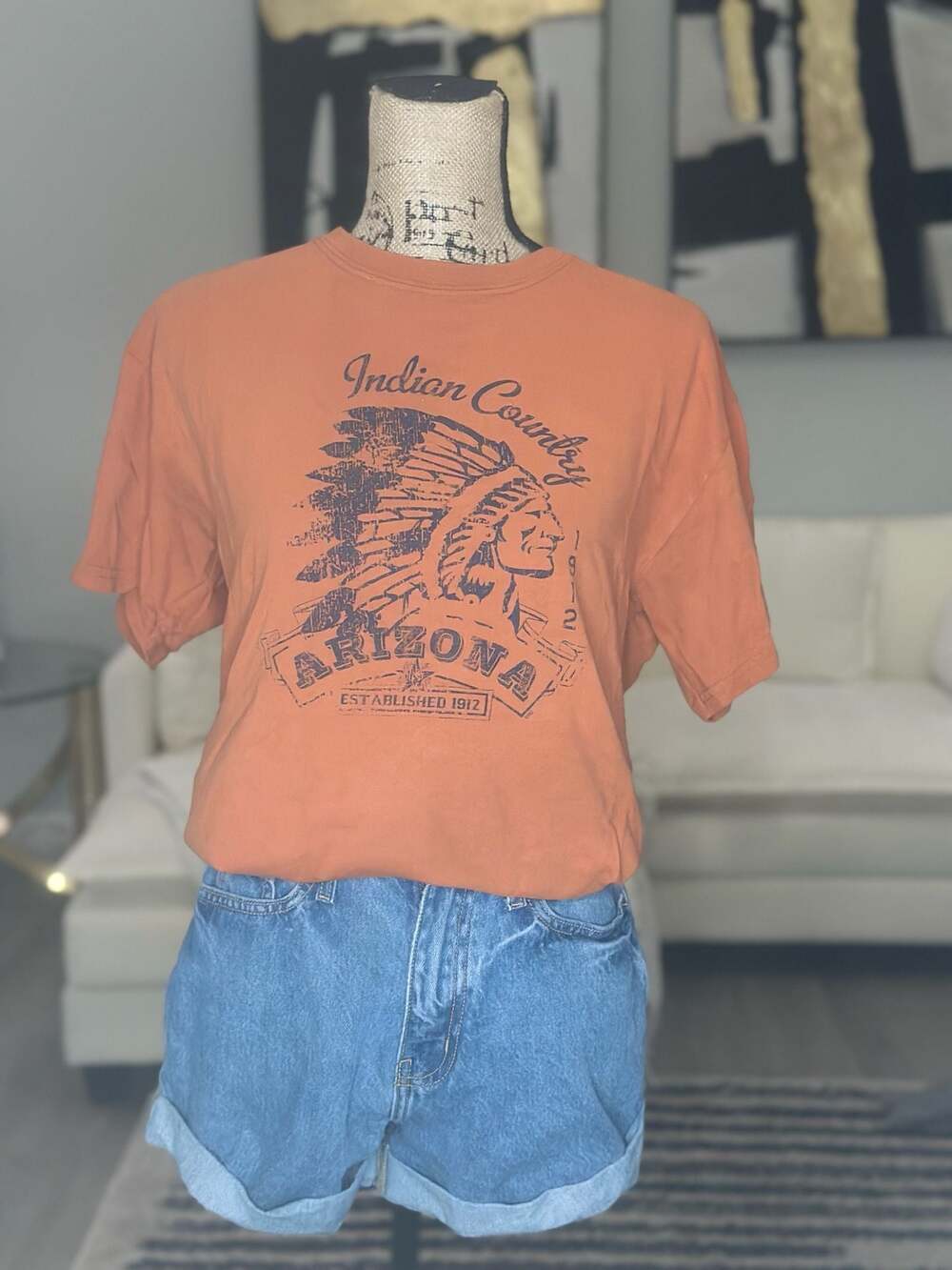 Arizona Indian Country Native American Graphic T-Shirt